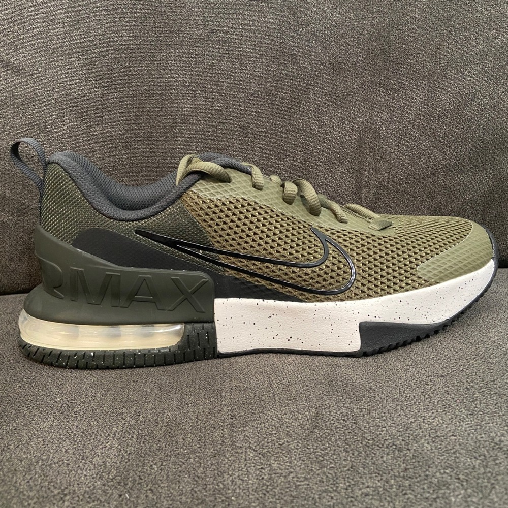 Nike Air Max Alpha Trainer 6 Men 9.5 Medium Olive Green Training Shoe FQ1833-200
